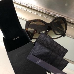 Prada oversized sunglasses